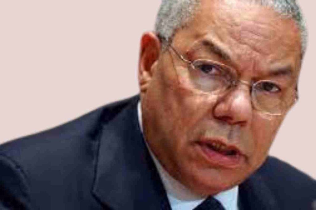 Colin Powell, a general who was famous for his work in the Iraq War, died.