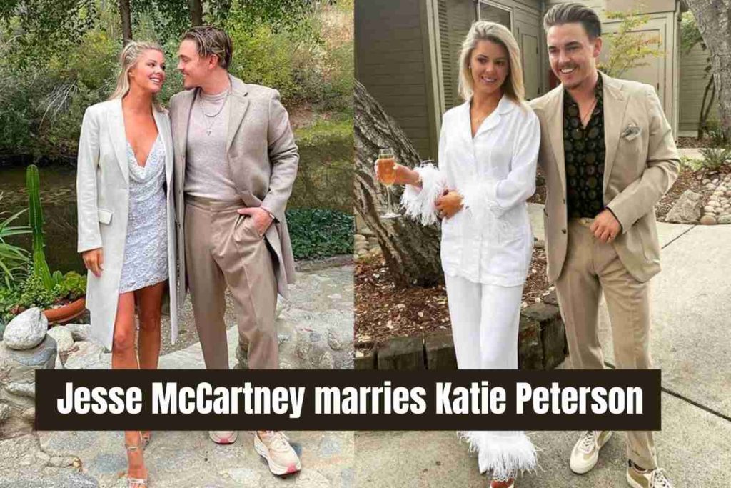 Jesse McCartney marries Katie Peterson
