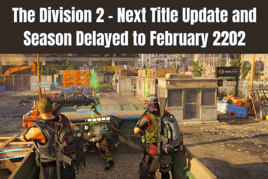 The Division 2 – Next Title Update and Season Delayed to February 2202 (1)