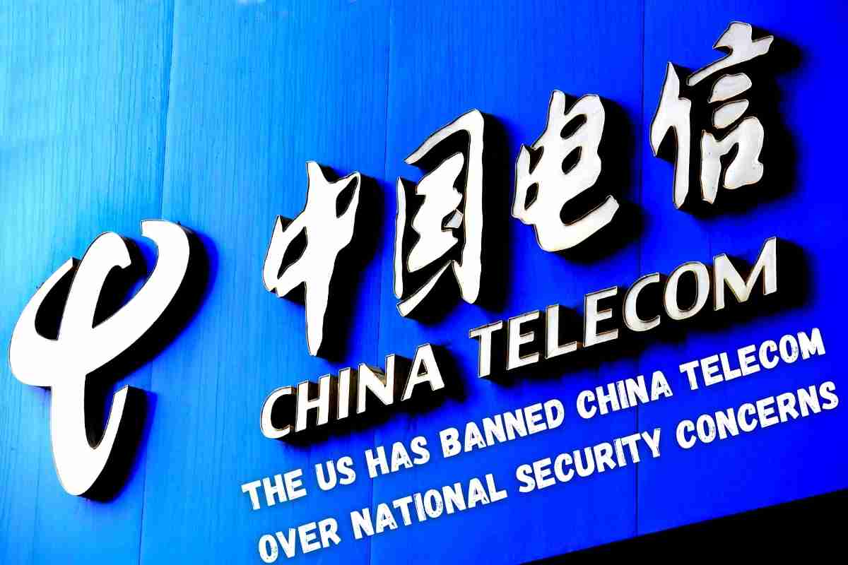 The US has banned China Telecom over national security concerns