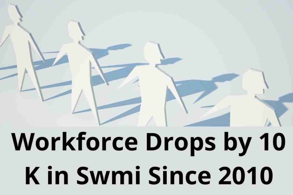 Workforce Drops by 10 K in Swmi Since 2010
