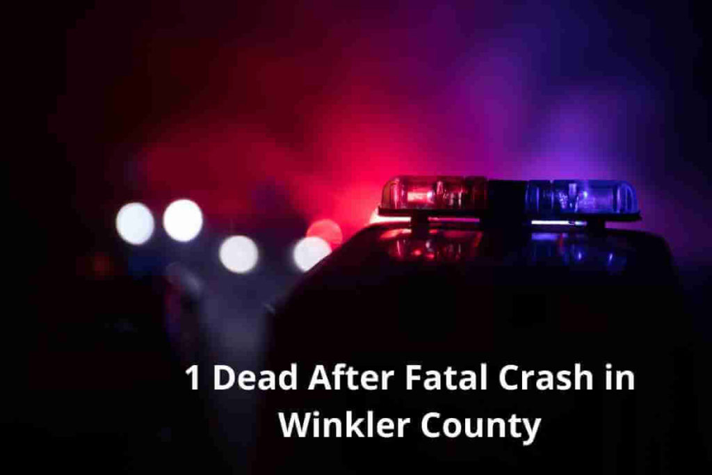 1 Dead After Fatal Crash in Winkler County (1)