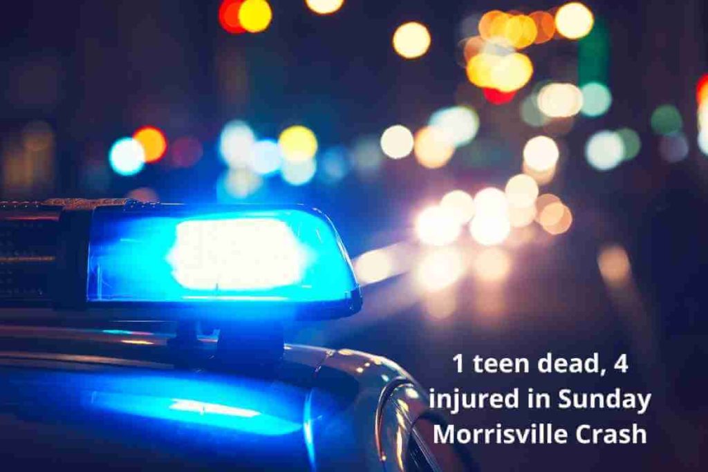 1 teen dead, 4 injured in Sunday Morrisville Crash (1)