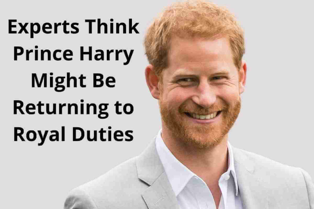 Experts Think Prince Harry Might Be Returning to Royal Duties (1)