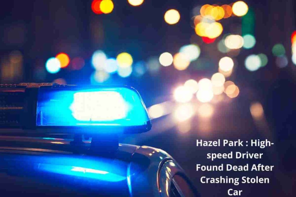 Hazel Park High-speed Driver Found Dead After Crashing Stolen Car (1)