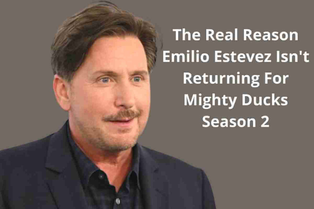 The Real Reason Emilio Estevez Isn't Returning For Mighty Ducks Season 2 (1)