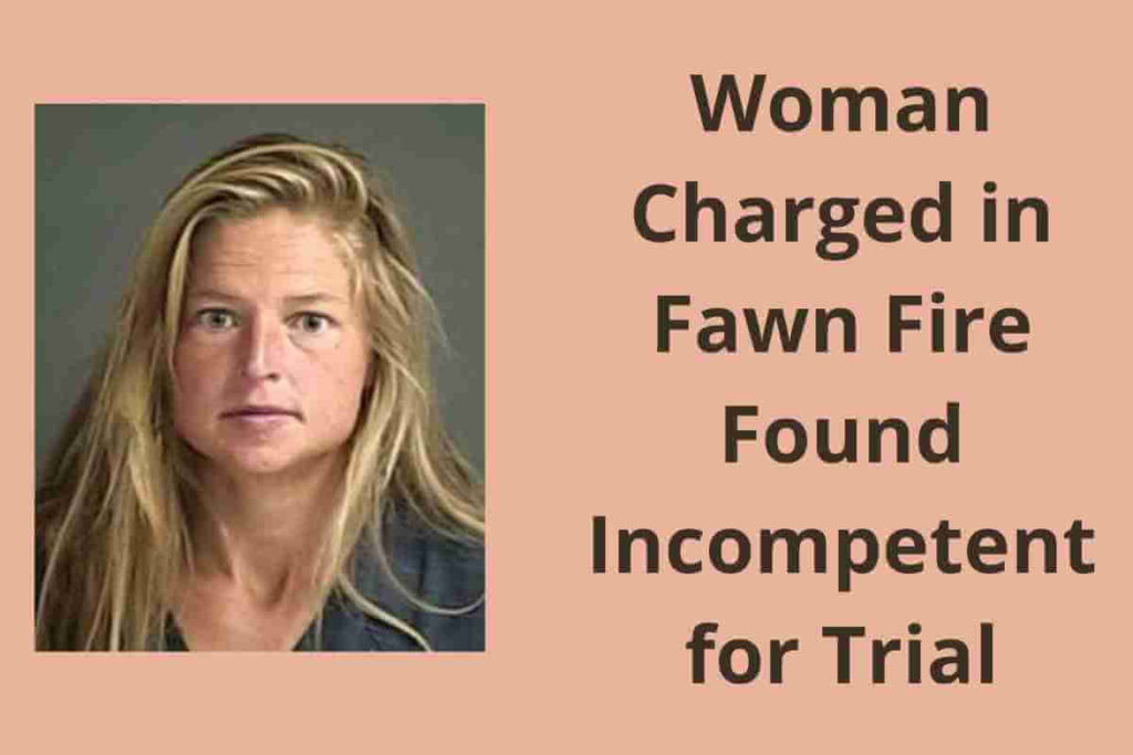 Woman Charged in Fawn Fire Found Incompetent for Trial (1)
