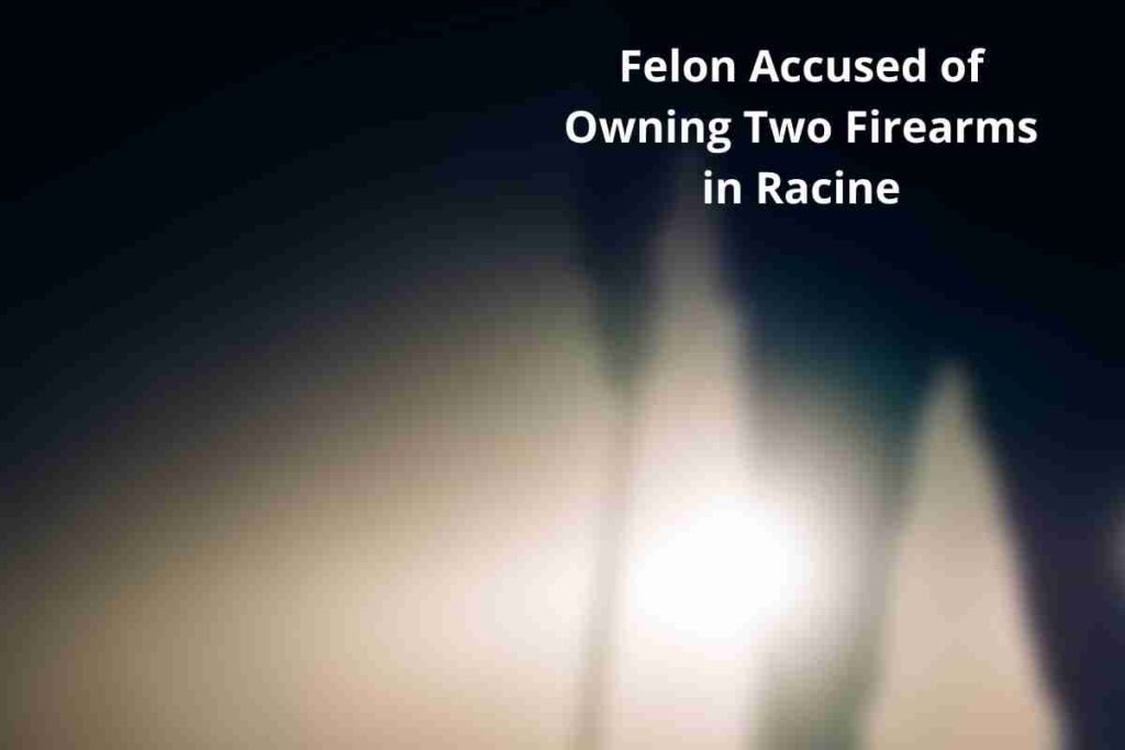 Felon Accused of Owning Two Firearms in Racine