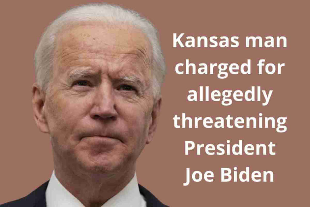 Kansas man charged for allegedly threatening President Joe Biden (1)