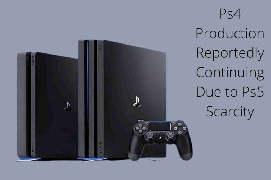 Ps4 Production Reportedly Continuing Due to Ps5 Scarcity