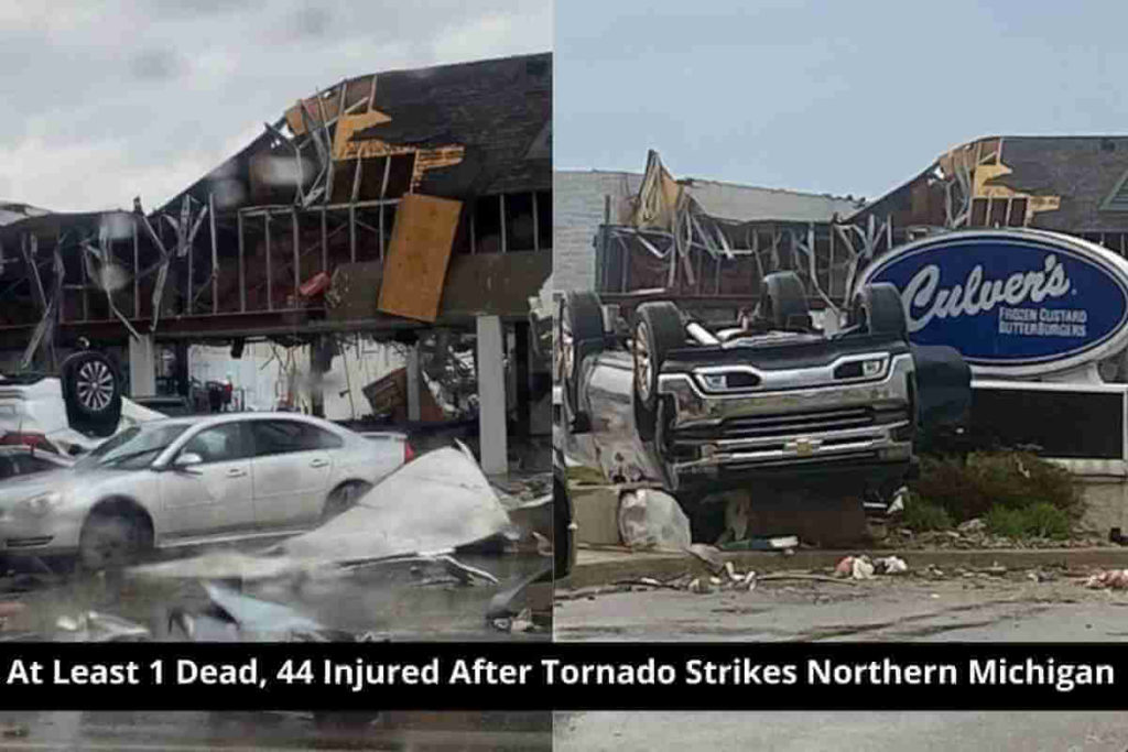 At Least 1 Dead, 44 Injured After Tornado Strikes Northern Michigan (1)