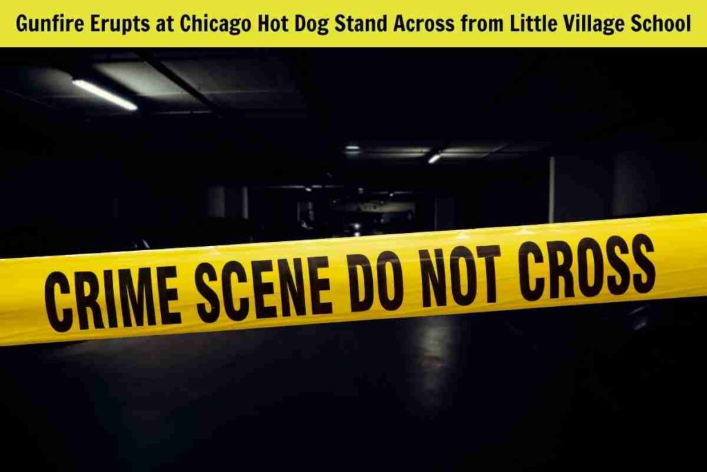 Gunfire Erupts at Chicago Hot Dog Stand Across from Little Village School