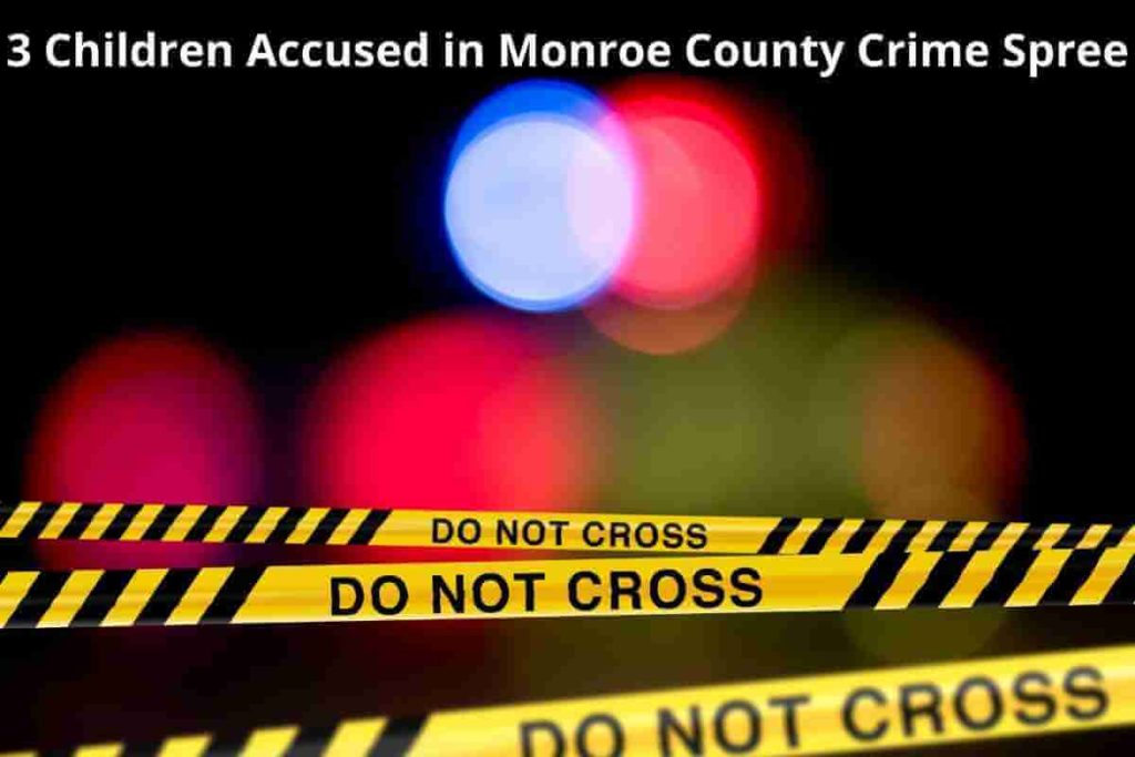3 Children Accused in Monroe County Crime Spree, Officials Say (1)