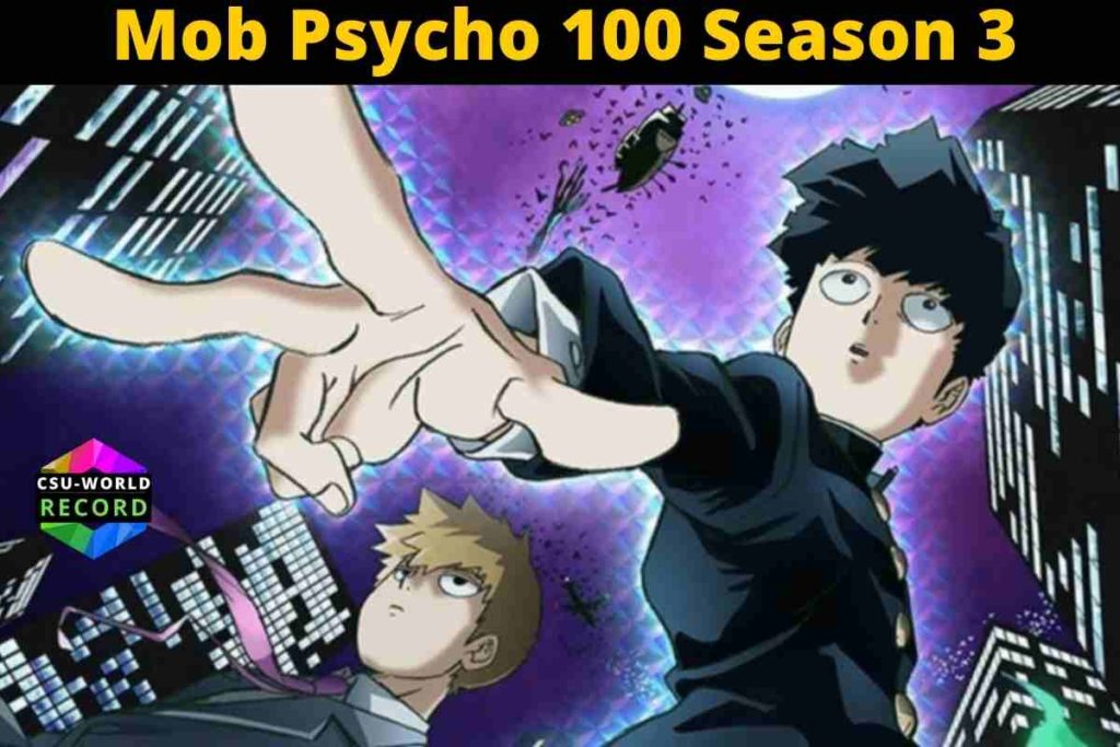 Mob Psycho 100 Season 3 Release Date Confirmed?
